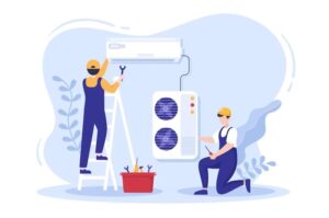 آموزش نصب اسپیلت دیواری